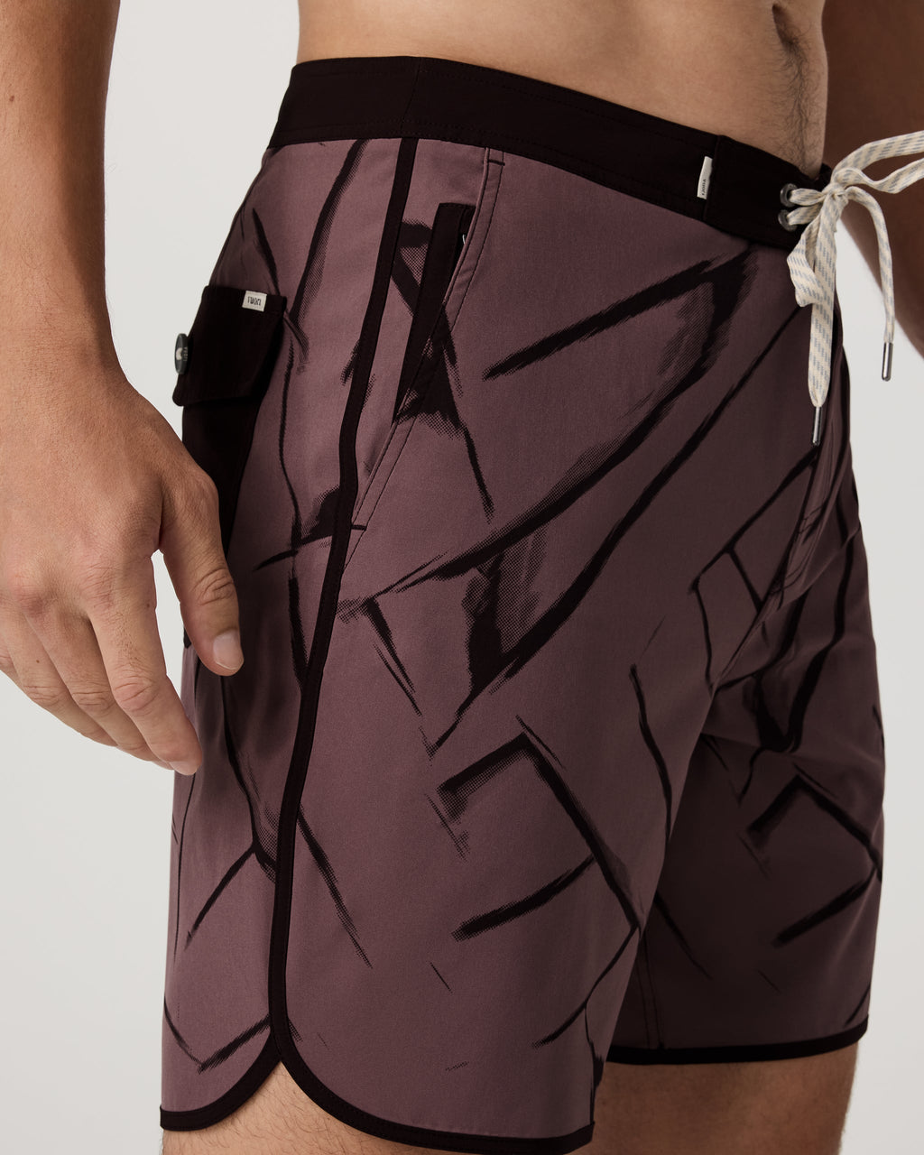 Cruise Boardshort 7 | Dusty Plum Thatch