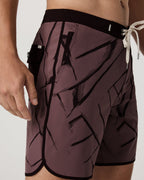 Cruise Boardshort 7 | Dusty Plum Thatch