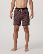 Cruise Boardshort 7 | Dusty Plum Thatch