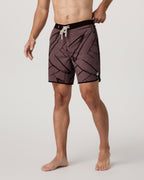 Cruise Boardshort 7 | Dusty Plum Thatch
