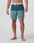 Cruise Boardshort 7 | Deep Sea Colorblock