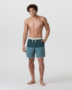 Cruise Boardshort 7 | Deep Sea Colorblock