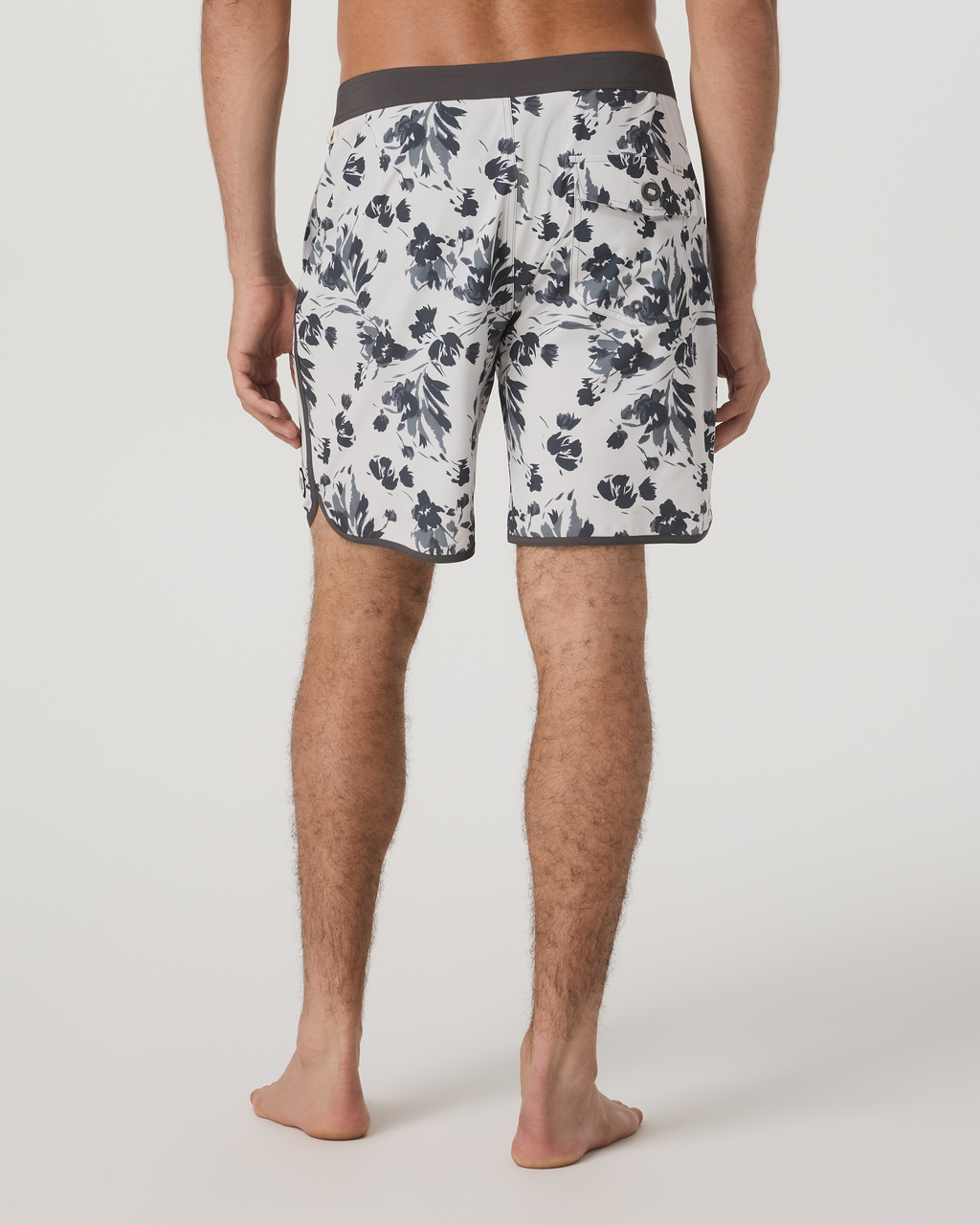 Cruise Boardshort 7 | Frost Grey Fleur