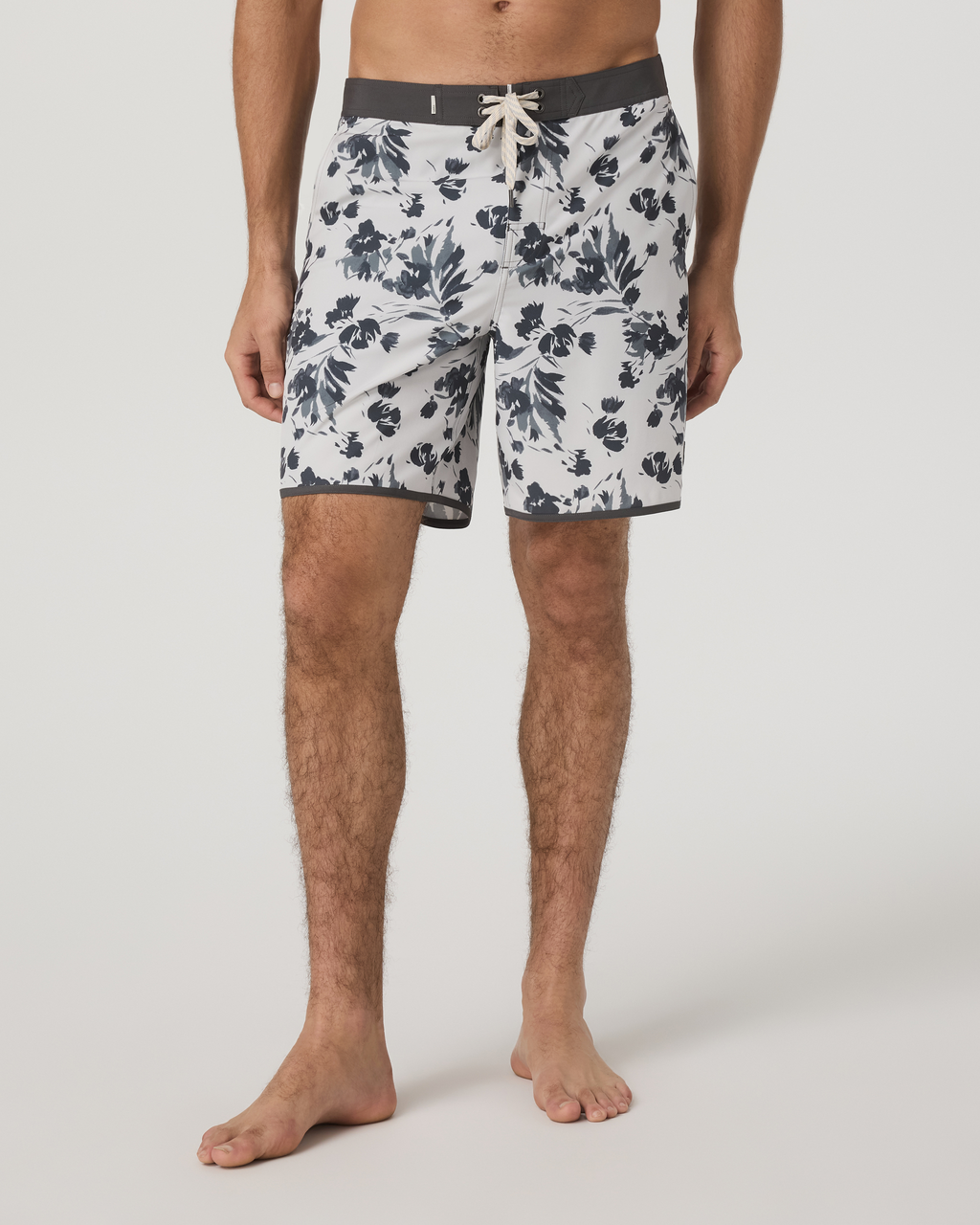 Cruise Boardshort 7 | Frost Grey Fleur