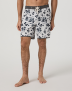Cruise Boardshort 7 | Frost Grey Fleur