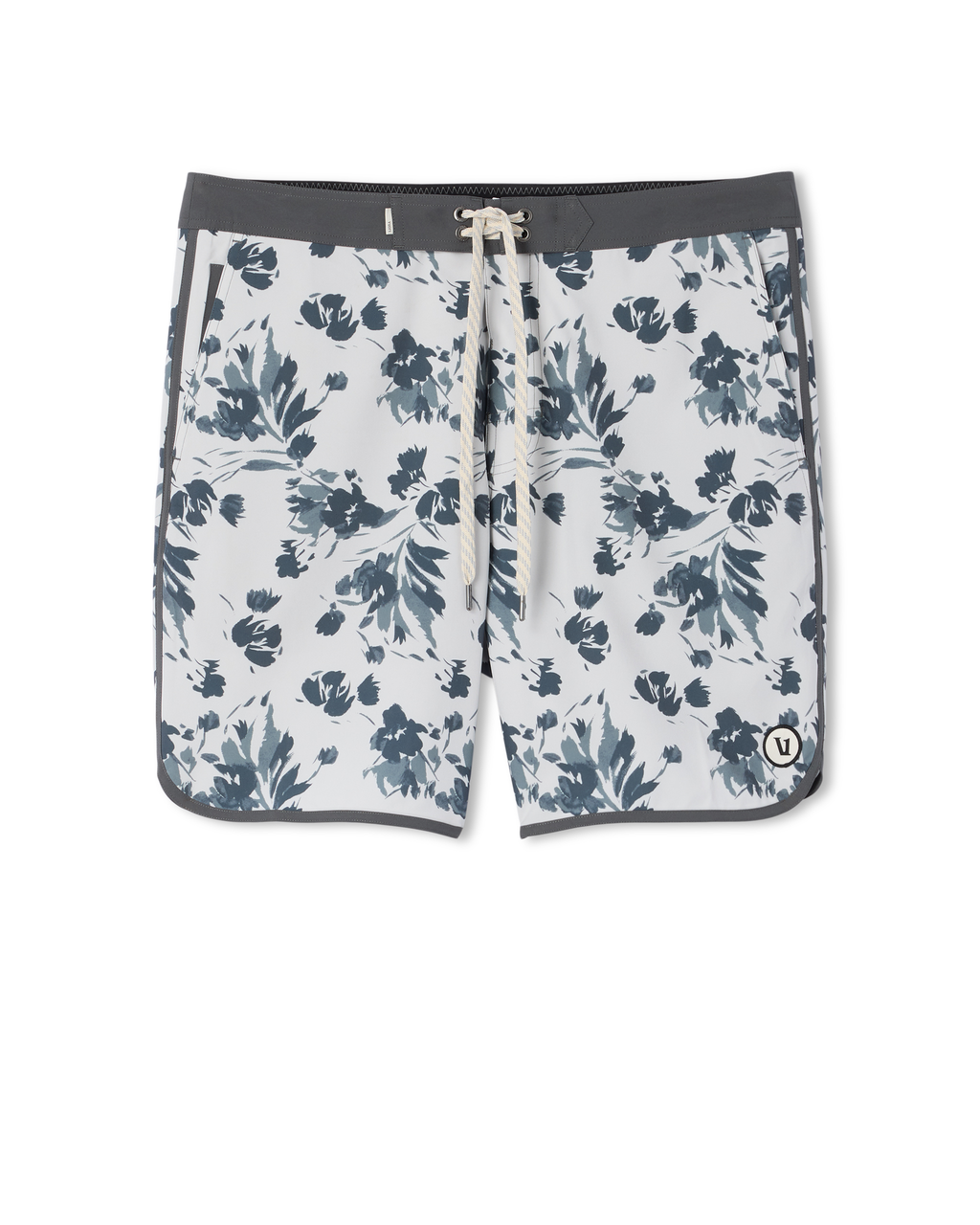 Cruise Boardshort 7 | Frost Grey Fleur