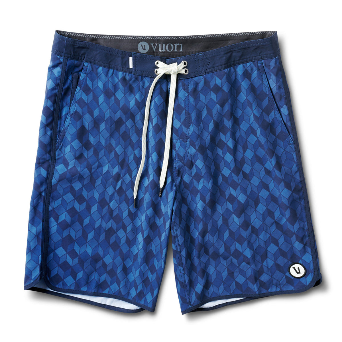 Cruise Boardshort | Ink Cube Print