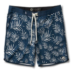 Cruise Boardshort | Indigo Floating Palm