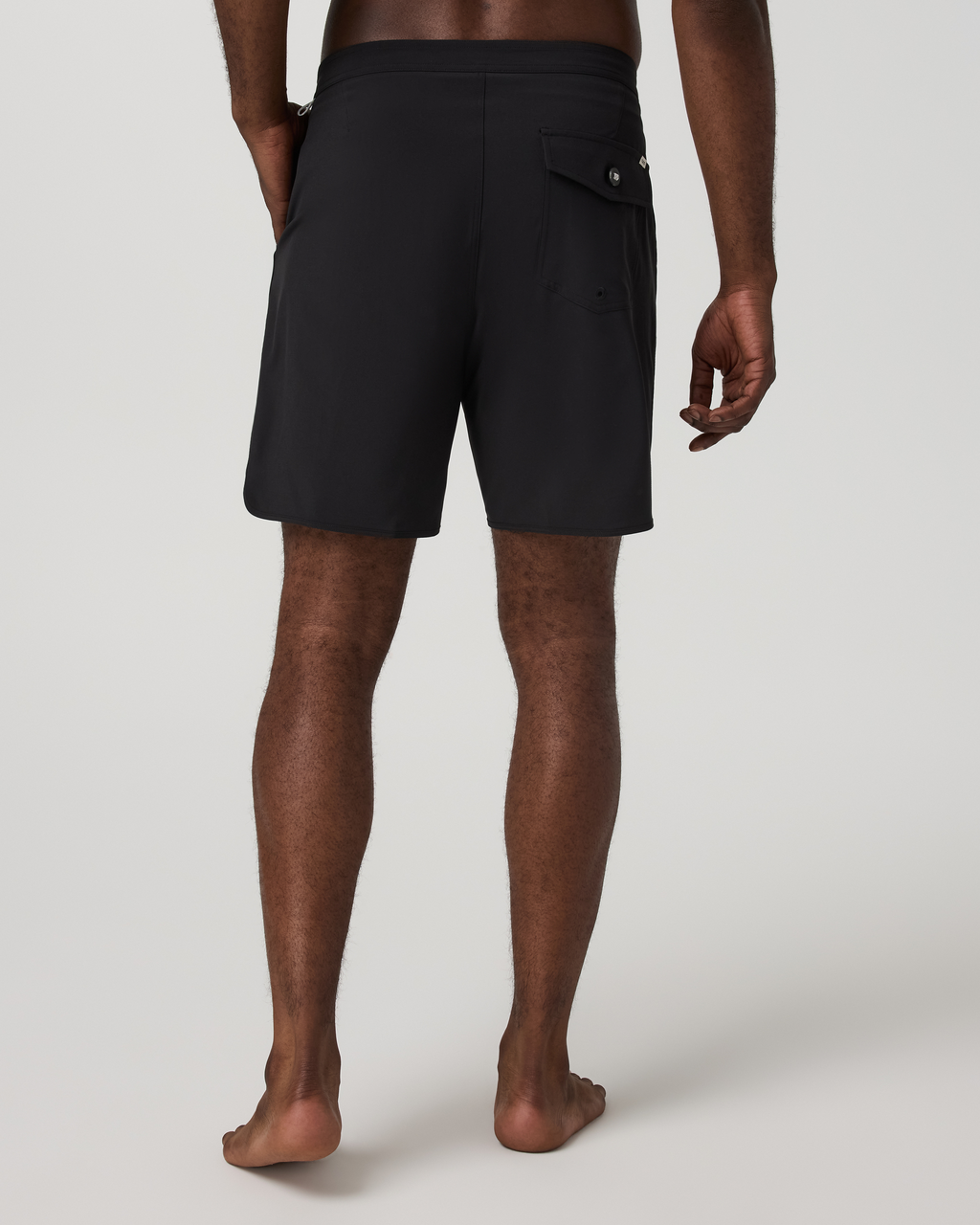 Cruise Boardshort 7 | Black Solid Waistband