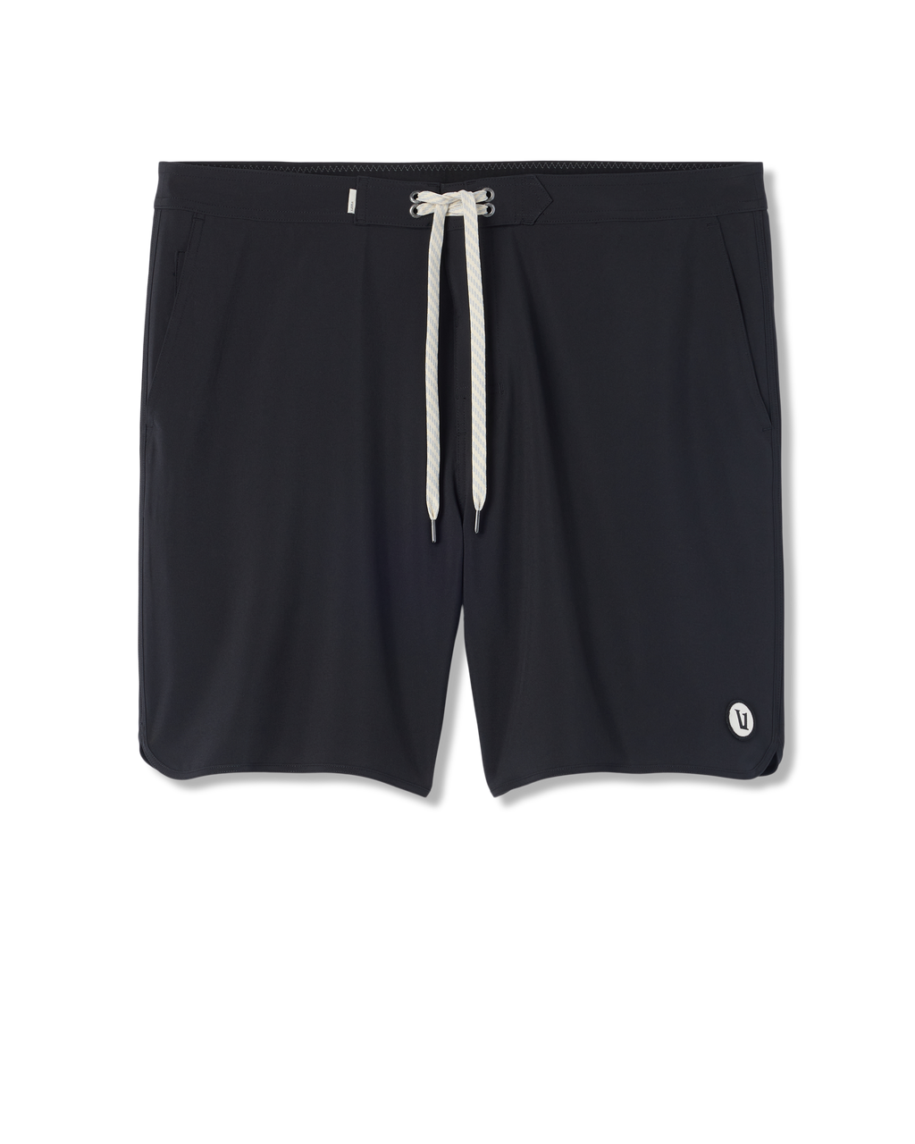 Cruise Boardshort 7 | Black Solid Waistband