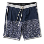 Cruise Boardshort | Navy Wave Block