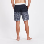 Cruise Boardshort | Navy Wave Block