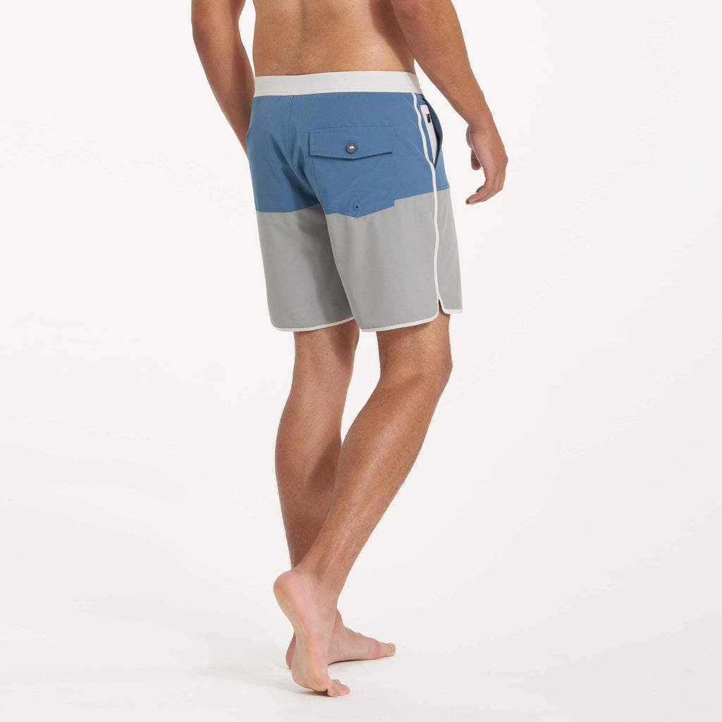 Cruise Boardshort | Pool Blue Colorblock