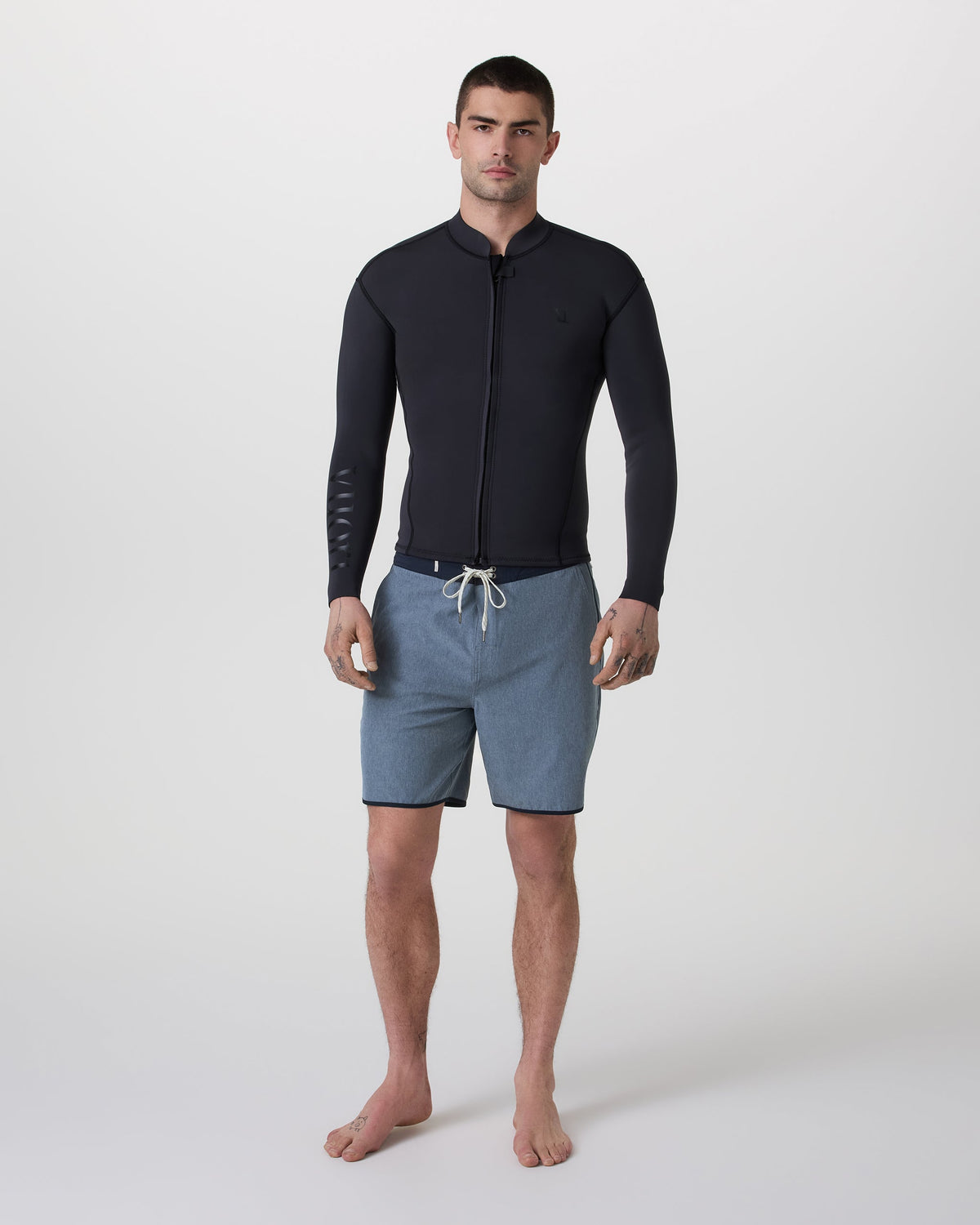 Cruise Boardshort 7 | Pacific Linen Texture