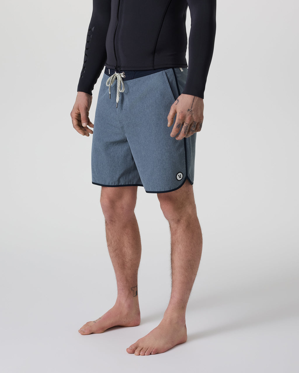 Cruise Boardshort 7 | Pacific Linen Texture