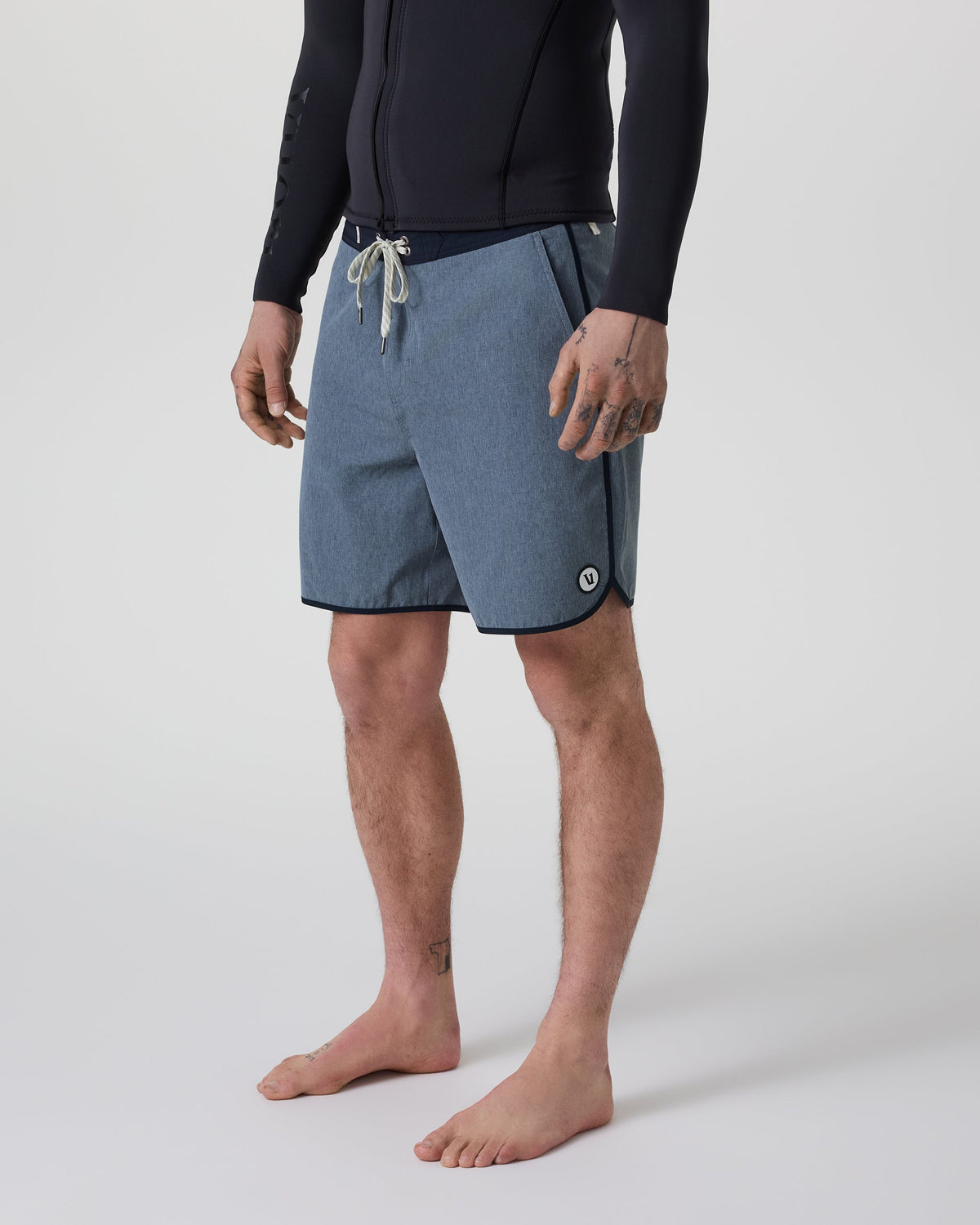 Cruise Boardshort 7 | Pacific Linen Texture