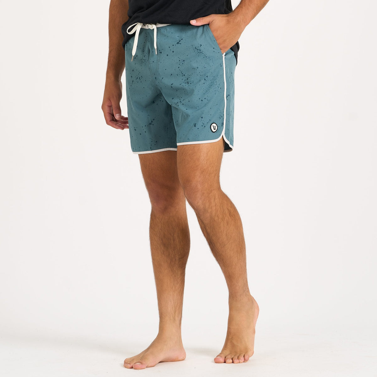 Cruise Boardshort | Steel Blue Splatter