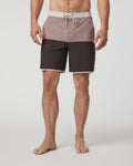 Cruise Boardshort | Sangria Colorblock