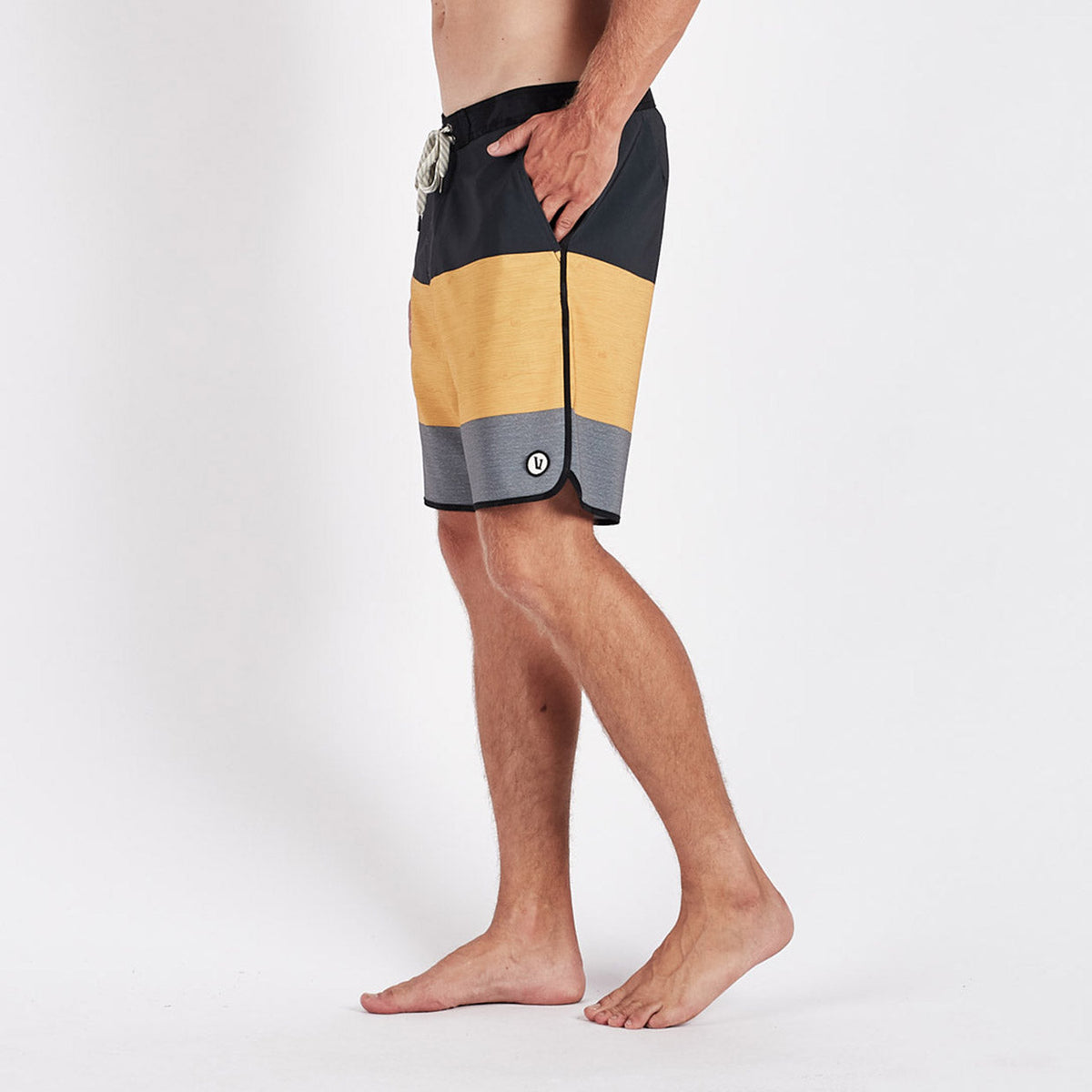 Cruise Boardshort | Saffron Wood Block