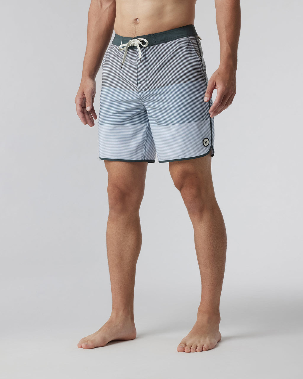 Cruise Boardshort | Smoked Beryl Wave Stripe