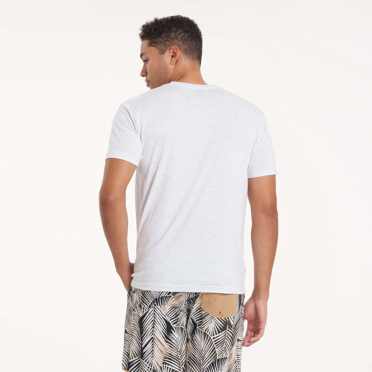 ACTV Club Tee | White Heather