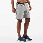 Banks Short Unlined 7 | Engineered Grey Stripe