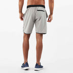 Banks Short Unlined 7 | Engineered Grey Stripe