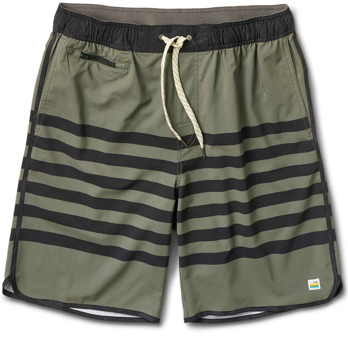 Banks Short Unlined 7 | Army Stripe