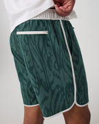 Banks Short Unlined 7 | Agate Green Mirage