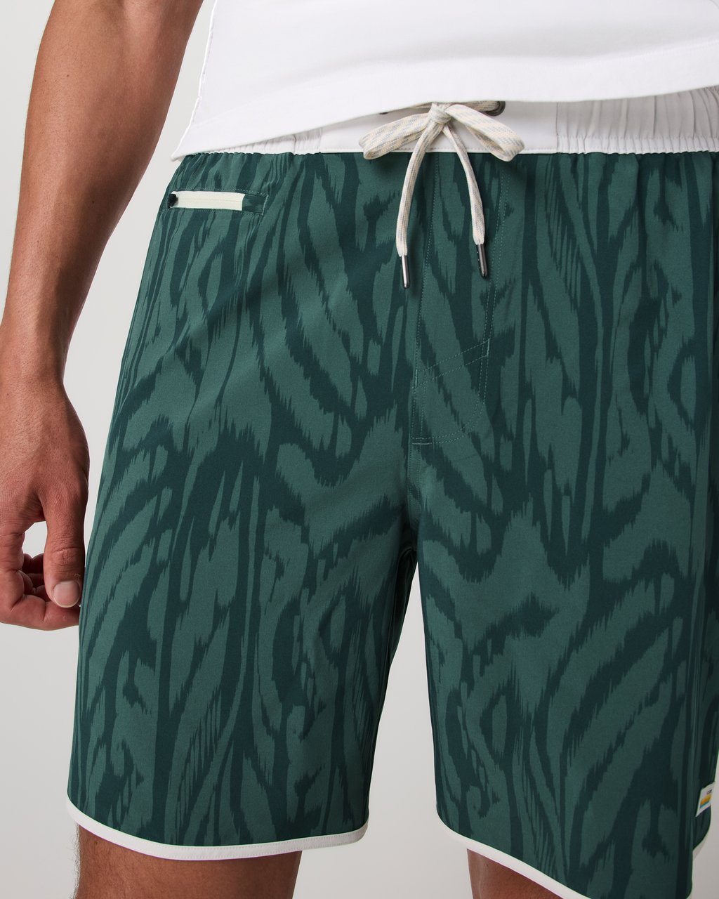 Banks Short Unlined 7 | Agate Green Mirage