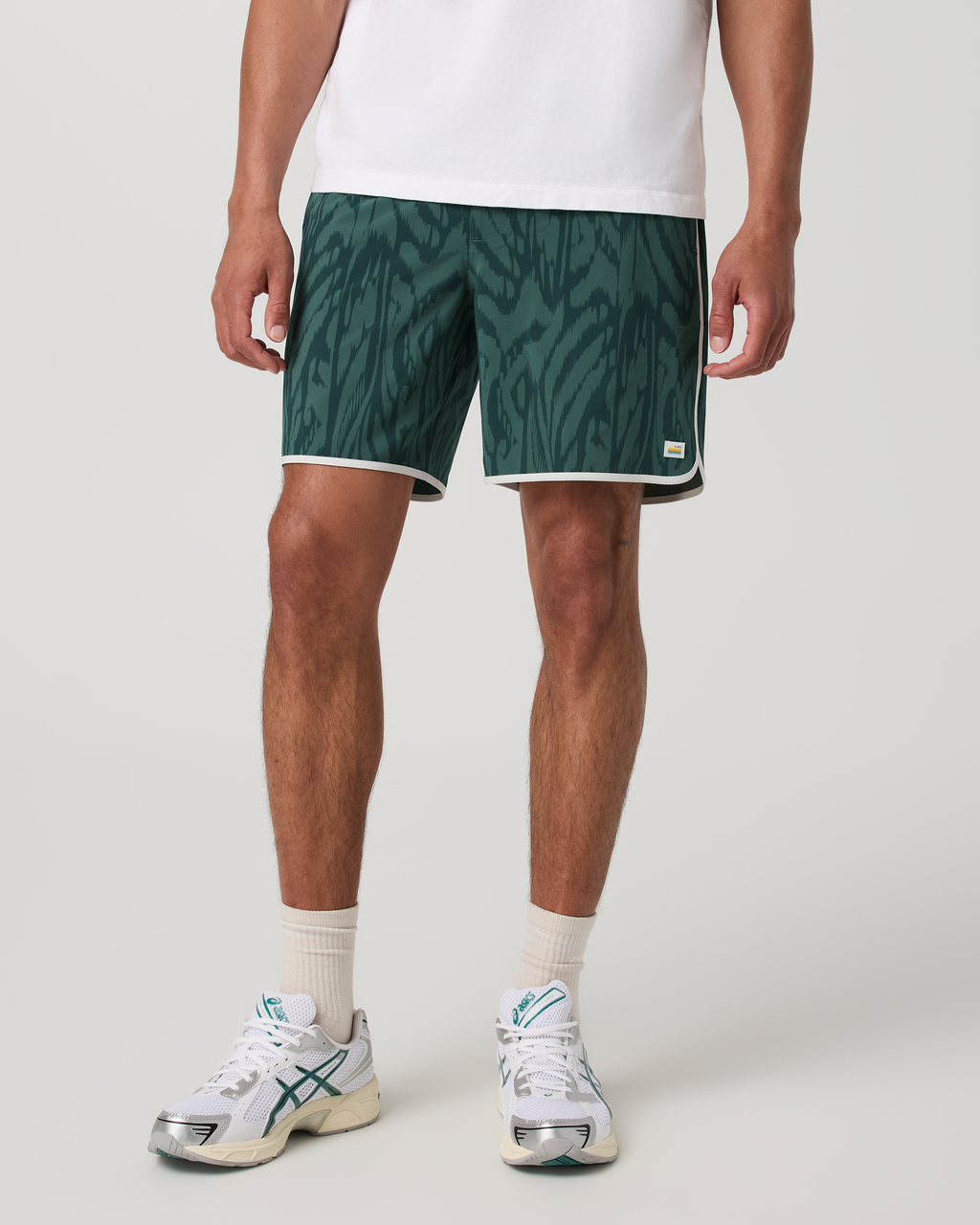 Banks Short Unlined 7 | Agate Green Mirage