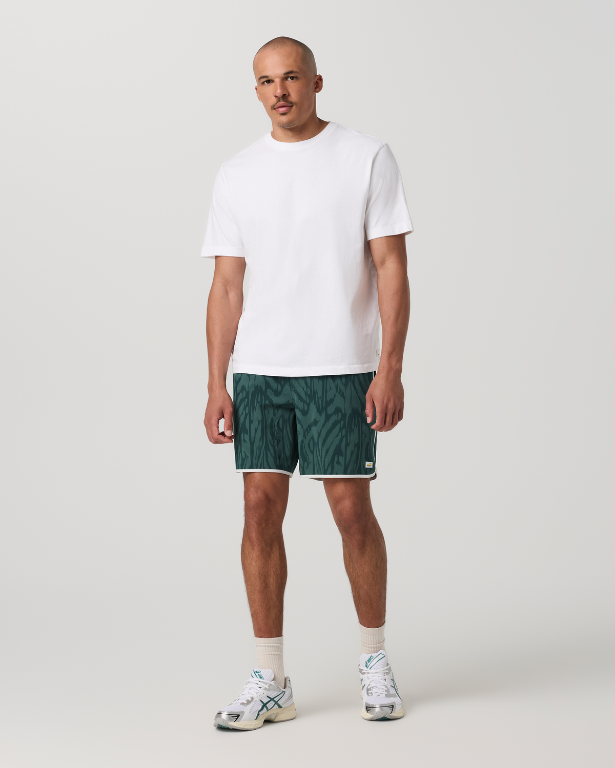 Banks Short Unlined 7 | Agate Green Mirage
