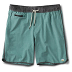 Banks Short Unlined 7 | Aloe Linen Texture