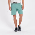 Banks Short Unlined 7 | Aloe Linen Texture