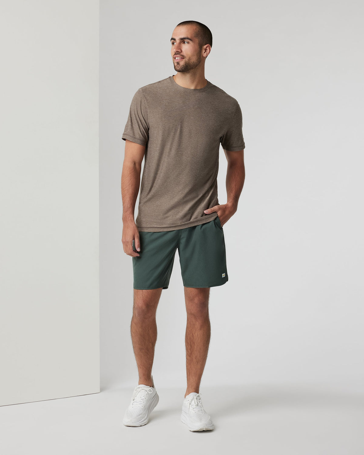 Banks Short Unlined 7 | Aspen Linen Texture