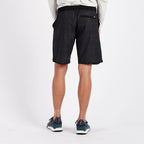 Banks Short Unlined 7 | Black Herringbone Texture