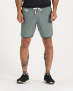 Banks Short Unlined 7 | Beryl Linen Texture