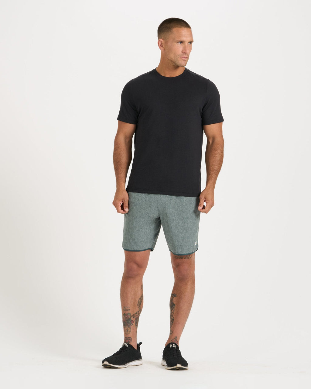 Banks Short Unlined 7 | Beryl Linen Texture