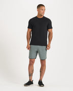 Banks Short Unlined 7 | Beryl Linen Texture