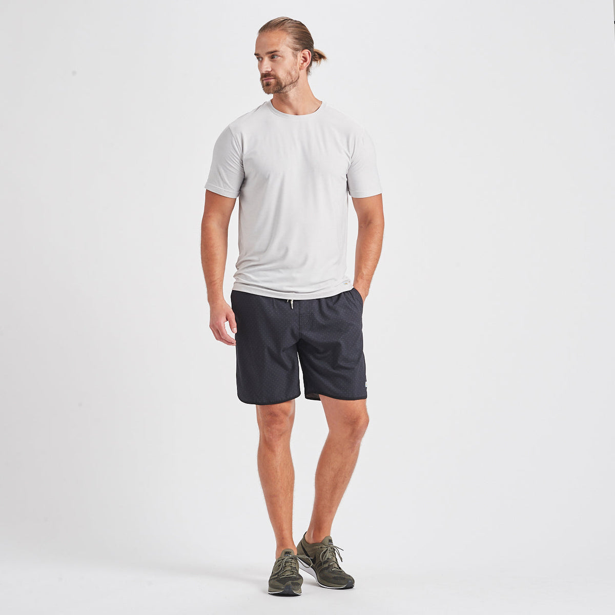 Banks Short Unlined 7 | Black Micro Dot