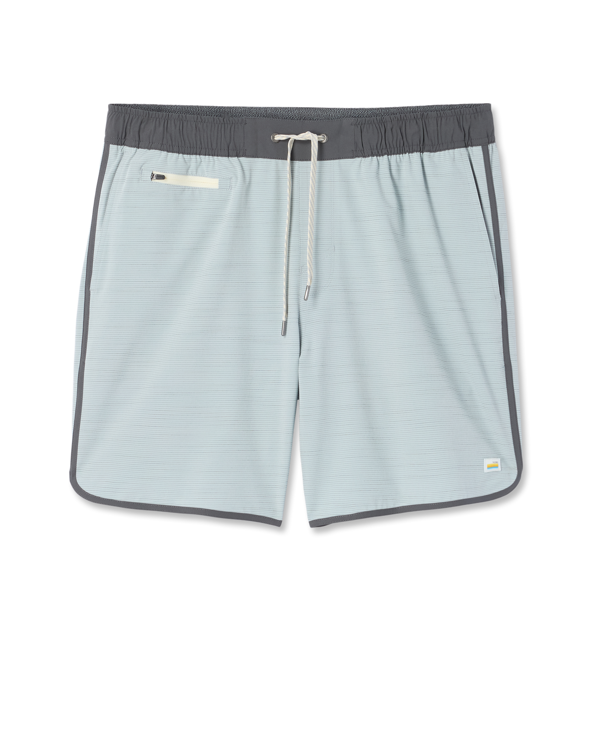 Banks Short Unlined 7 | Blue Haze Slub Stripe