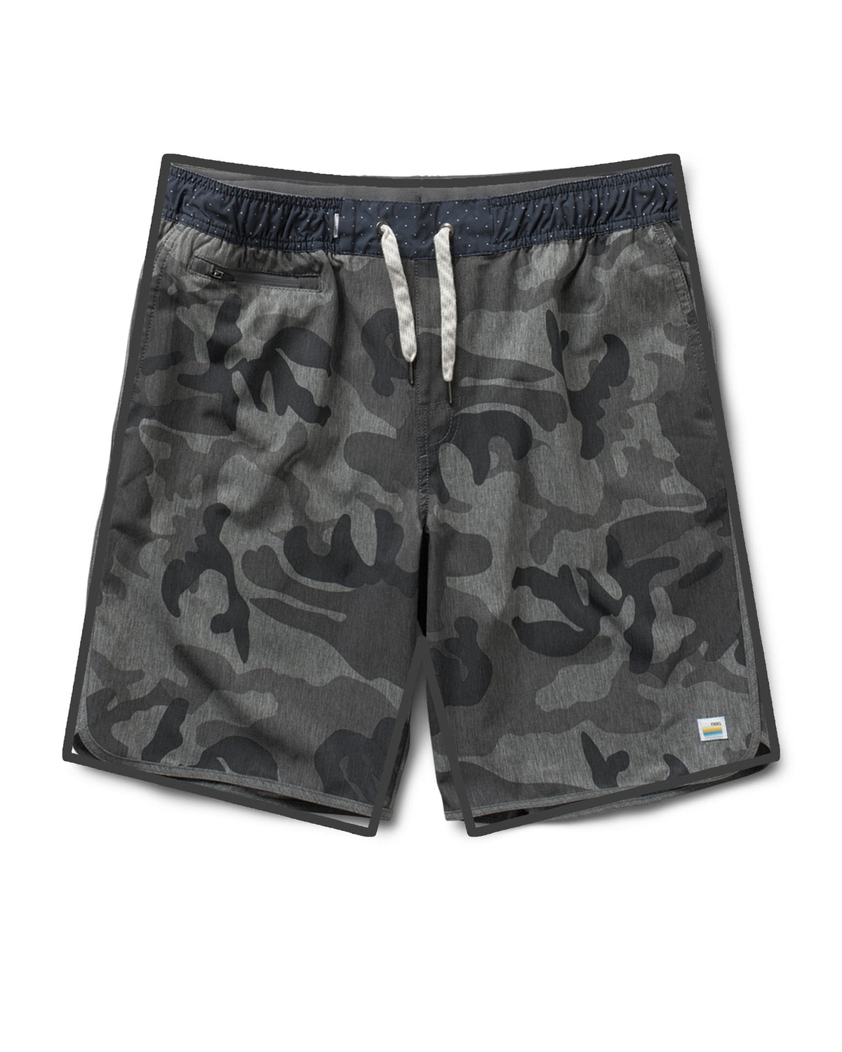 Banks Short Unlined 7 | Grey Camo
