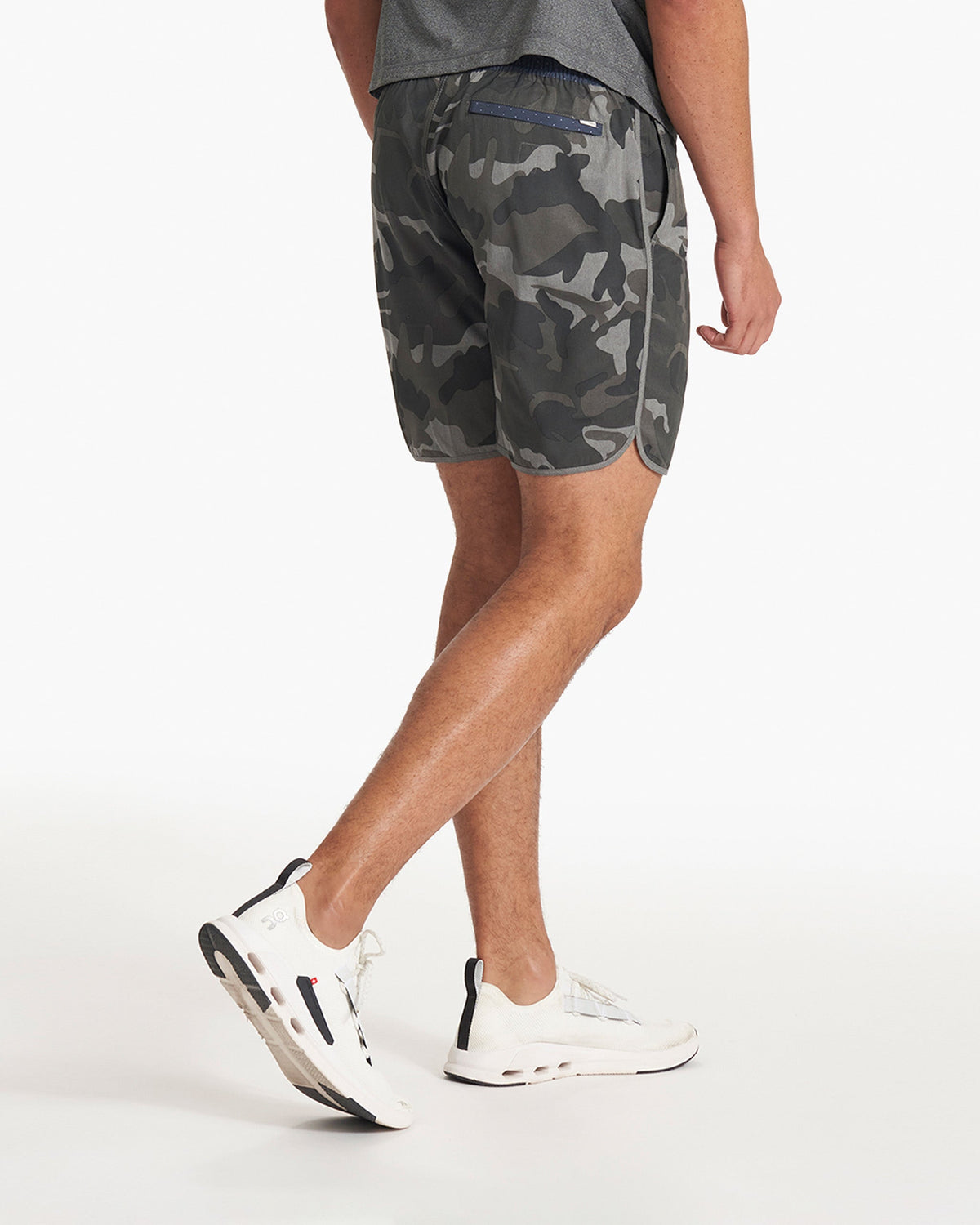 Banks Short Unlined 7 | Grey Camo