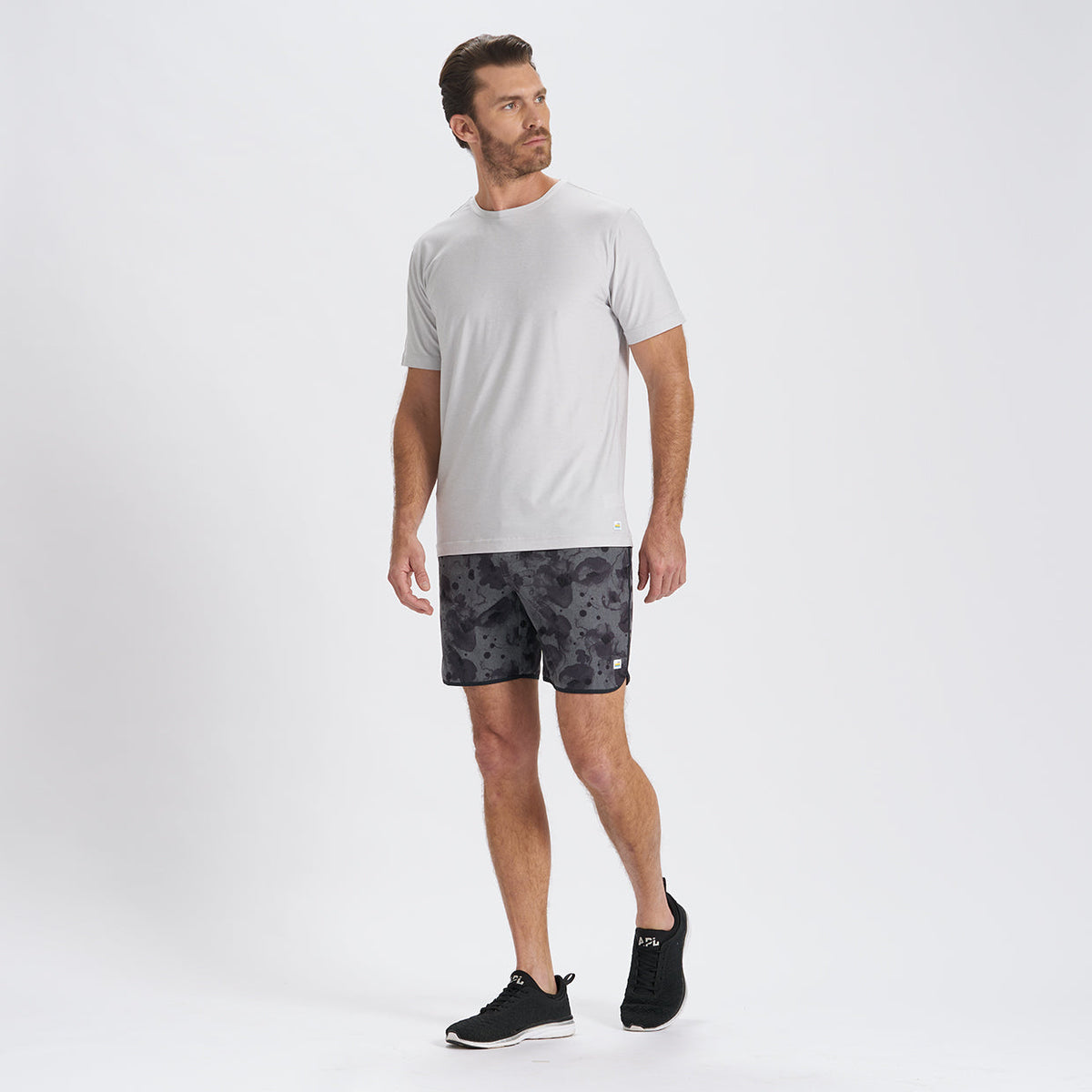 Banks Short Unlined 7 | Charcoal Water Drop