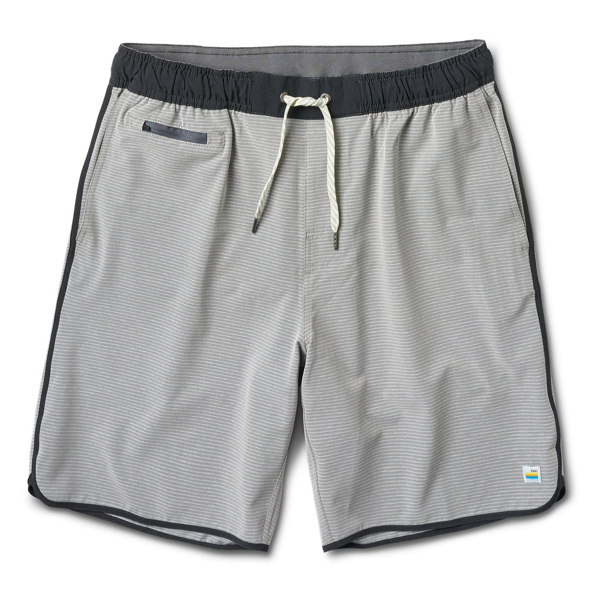 Banks Short Unlined 7 | Engineered Grey Stripe