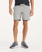 Banks Short Unlined 7 | Eucalyptus Linen Texture