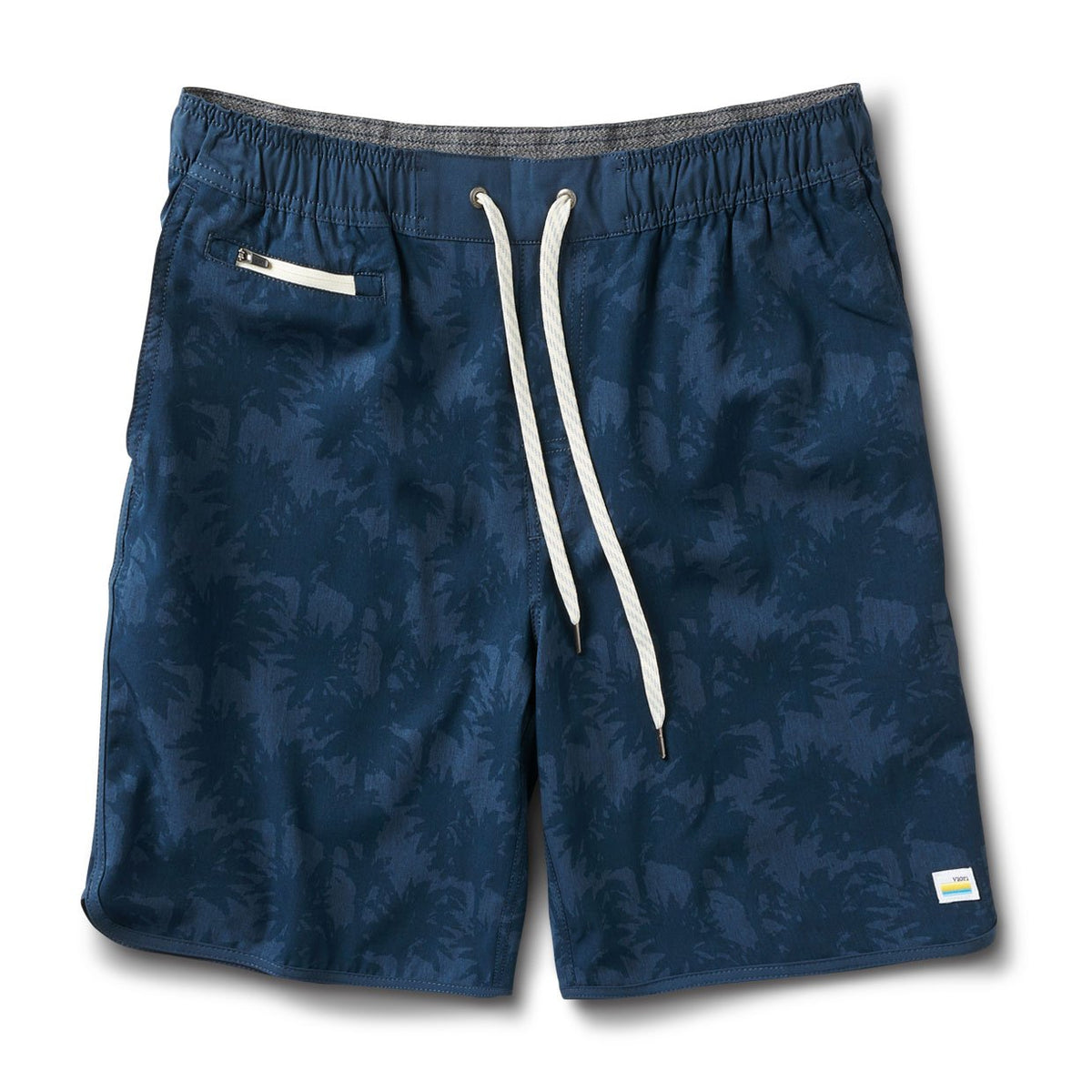 Banks Short Unlined 7 | Indigo Multi Palm