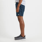 Banks Short Unlined 7 | Indigo Multi Palm