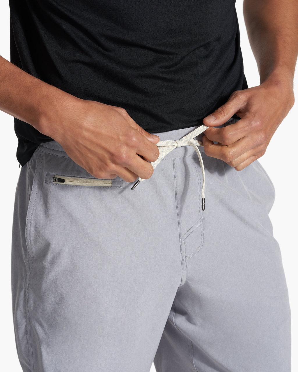 Banks Short Unlined 7 | Marble Linen Texture