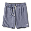 Banks Short Unlined 7 | Navy Engineered Stripe